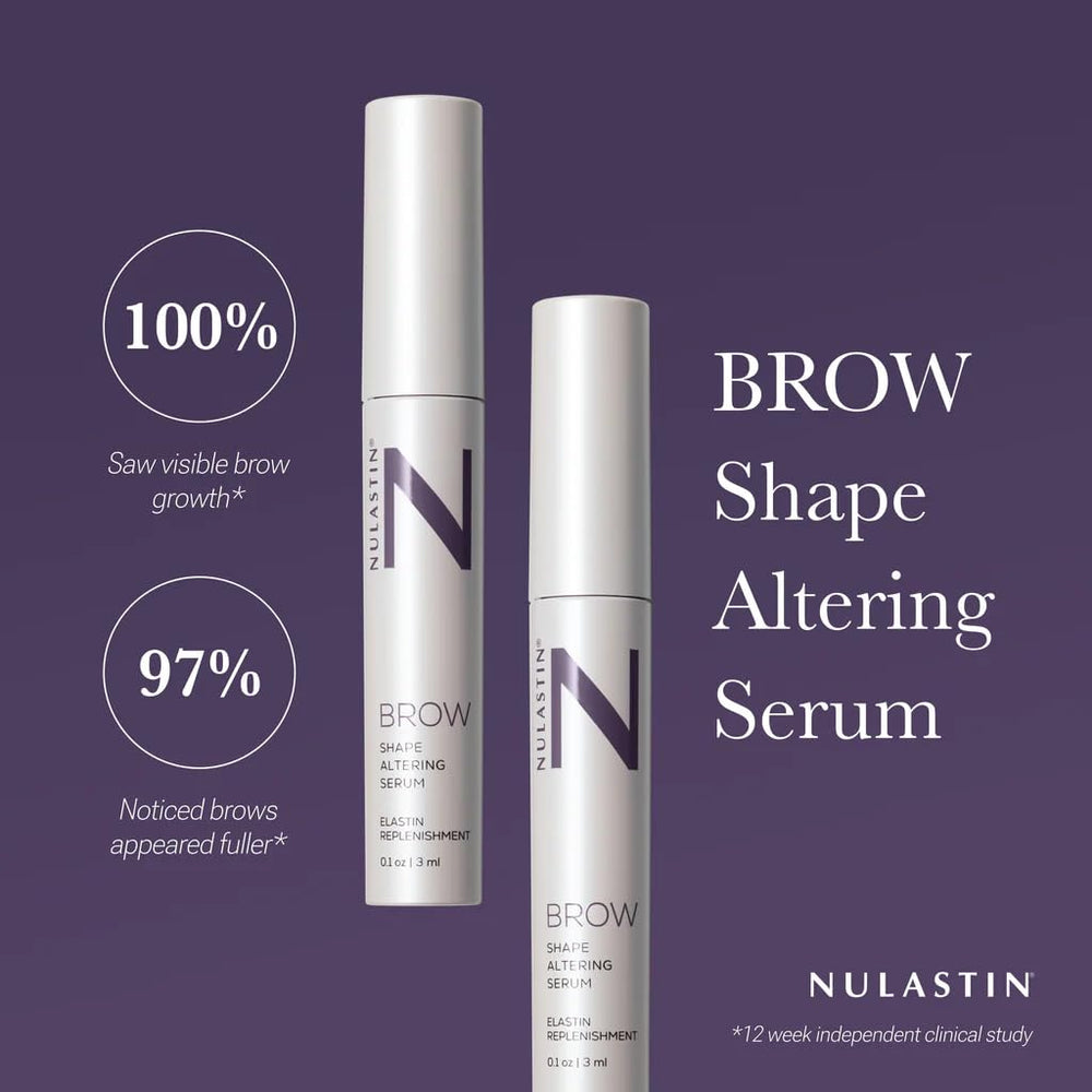 NULASTIN clear tube detail highlighting improved brush saturation benefit