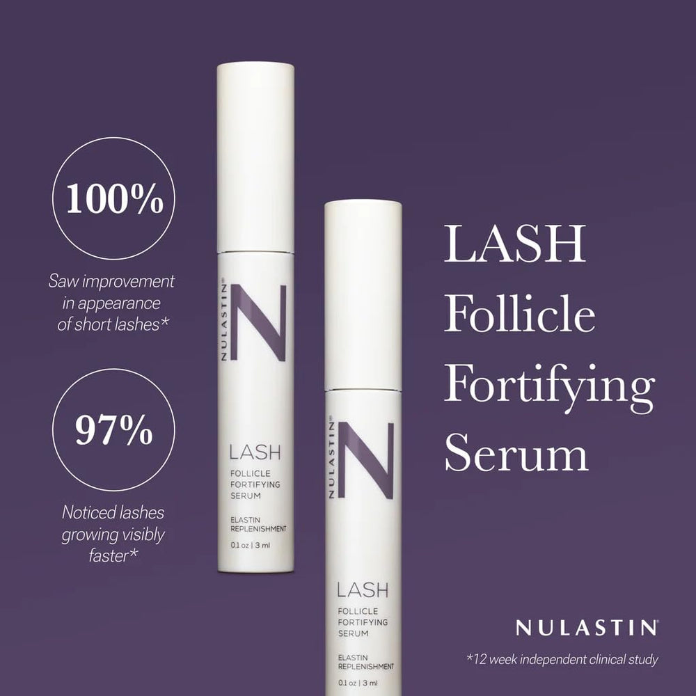 NULASTIN serum drop texture highlighting lightweight formula benefit