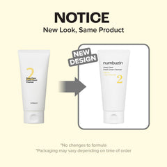numbuzin foam texture close-up illustrating dense creamy foam and gentle cleanse benefit