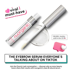 nuorganic Cosmic Brow applicator brush close-up for precise application