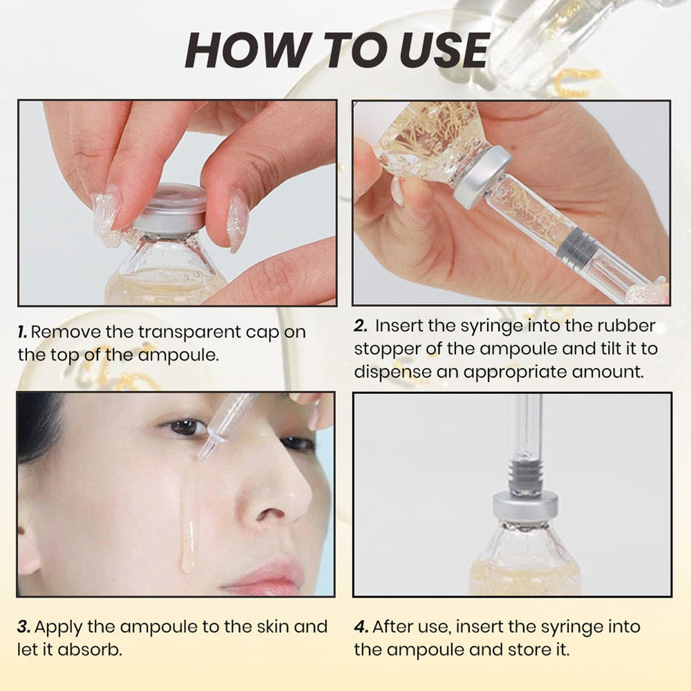 NureBe ampoule on bathroom vanity in routine showing daily skincare compatibility