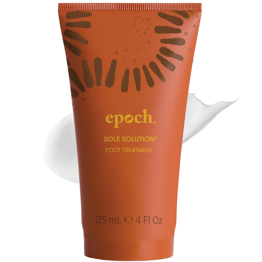 Nu Skin Epoch Sole Solution front packaging showing product clarity and strength