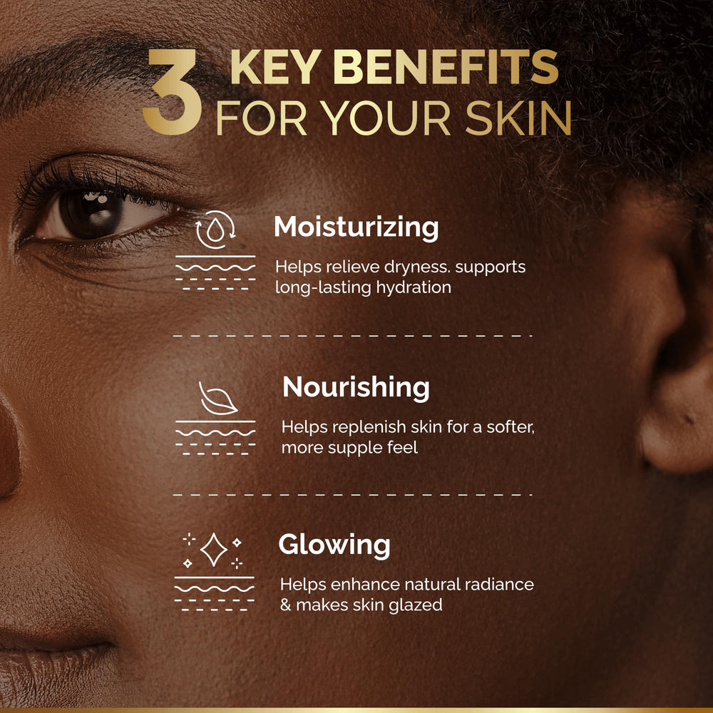 NUTRAHARMONY application on face demonstrating easy layering under makeup