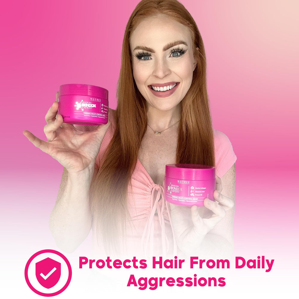 Nutree Professional label close-up highlighting Amazonliss branding and ingredient clarity