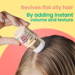 Nuva Botanicals before and after roots showing visible lift and reduced oil