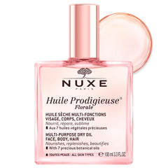 NUXE bottle front view showing elegant packaging and quick hydration benefit