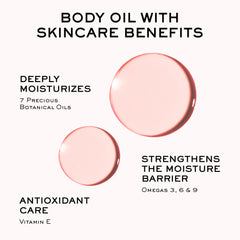 NUXE oil with seven botanical ingredients displayed for natural formulation benefit