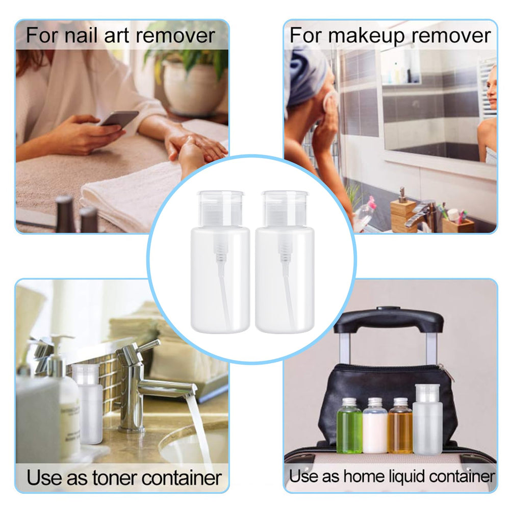 NXJ INFILILA bottle dispensed at nail station, clean application benefit