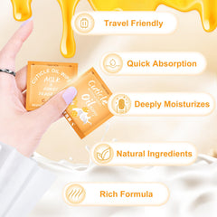 NXJ INFILILA ingredients label showing natural oils and vitamin E