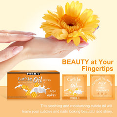 NXJ INFILILA pads inside a handbag showing on-the-go nail care