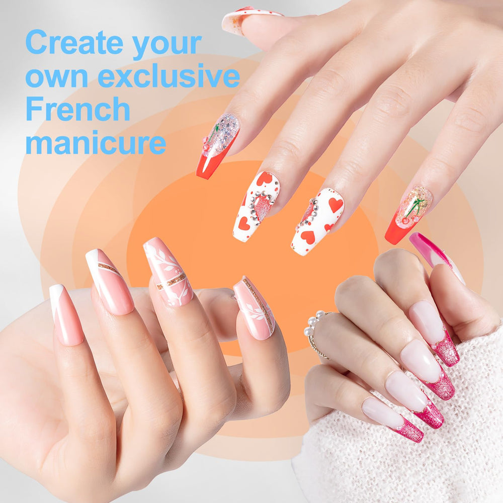 NXJ INFILILA tote-style manicure scene showing professional-looking nail art results