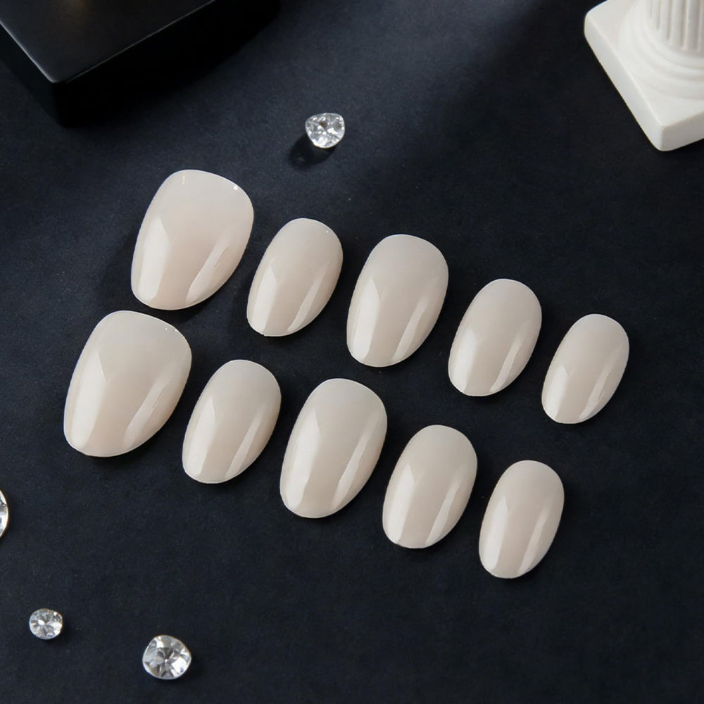 Nxtpz close-up of glossy pearl white texture, shows smooth shine and durable finish