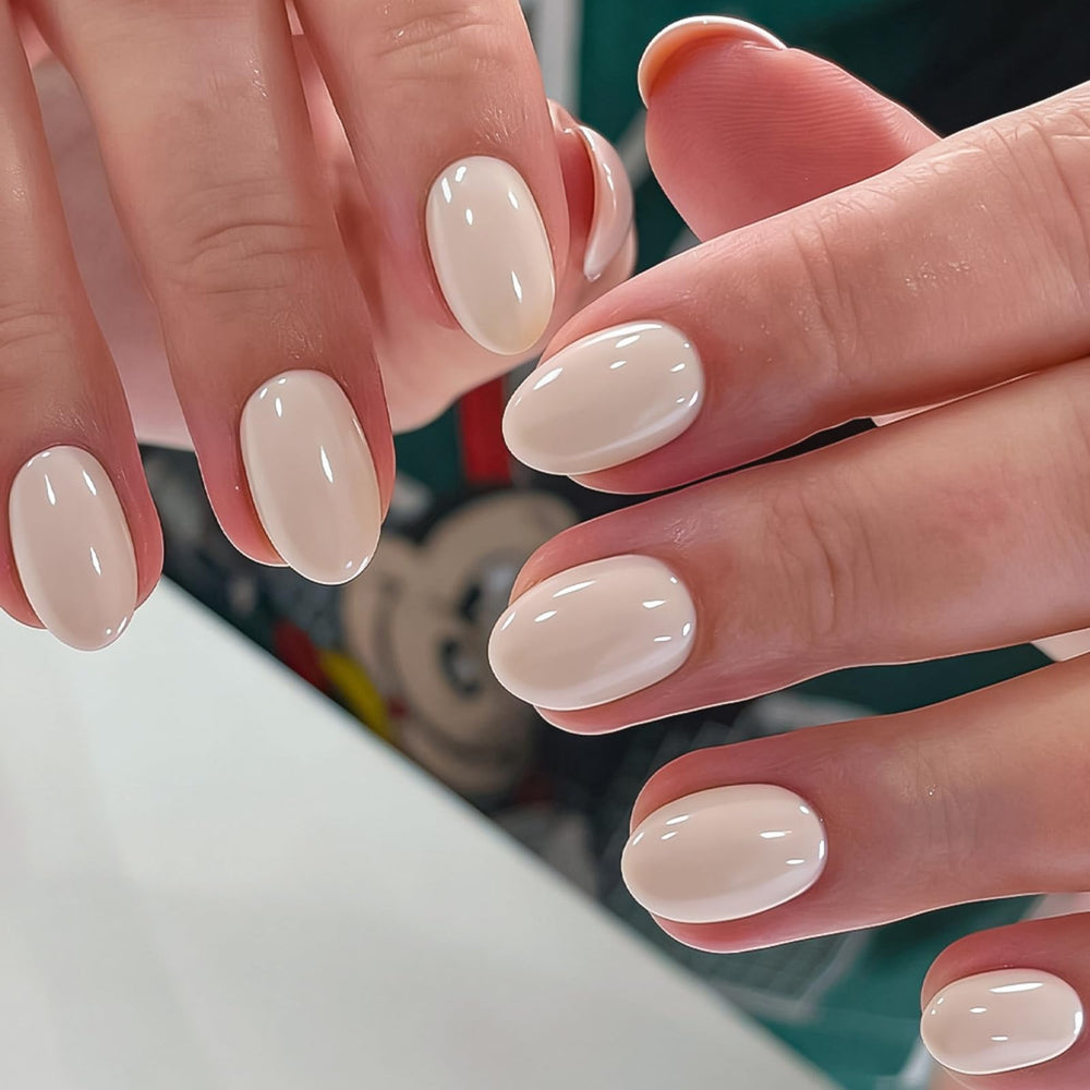 Nxtpz front packaging showing 32-piece pearl white set and accessories, easy salon finish