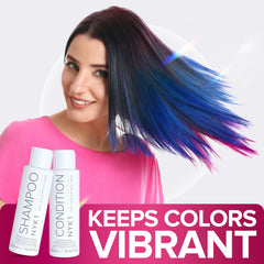 NYK1 conditioner applied to mid-lengths preserving extension bonds