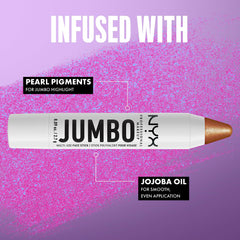 NYX PROFESSIONAL MAKEUP blended with finger to show seamless finish and natural radiance