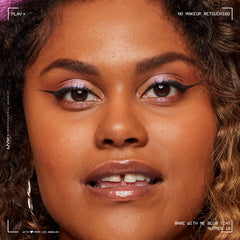 NYX PROFESSIONAL MAKEUP application with brush for streak-free blurred finish