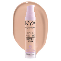 NYX PROFESSIONAL MAKEUP front packaging showing Light shade and product benefits