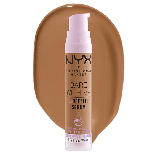 NYX PROFESSIONAL MAKEUP front packaging showing label and shade, clear product identity and convenience