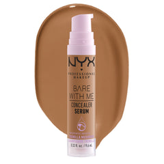 NYX PROFESSIONAL MAKEUP front packaging showing label and shade, clear product identity and convenience
