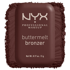 NYX PROFESSIONAL MAKEUP front packaging showing compact and shade name for easy selection