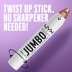 NYX Professional Makeup creamy texture close-up showing blendable finish