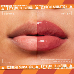 NYX Duck Plump applicator wand detail highlighting precise application benefit
