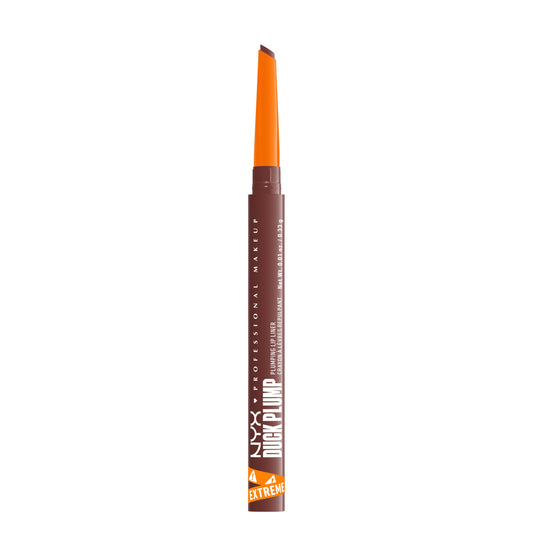 NYX PROFESSIONAL MAKEUP front packaging showing Dash Of Cocoa pencil and benefits