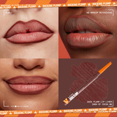 NYX PROFESSIONAL MAKEUP closeup of dual-edged pencil tip for precise lining