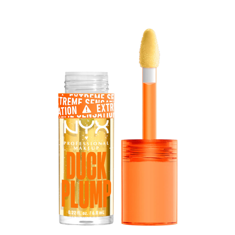 NYX PROFESSIONAL MAKEUP front packaging showing shade Clearly Spicy and product benefits