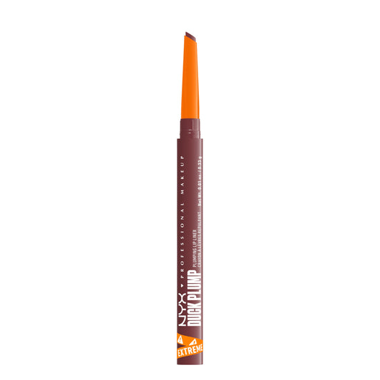 NYX PROFESSIONAL MAKEUP lip liner front packaging showing shade and benefits