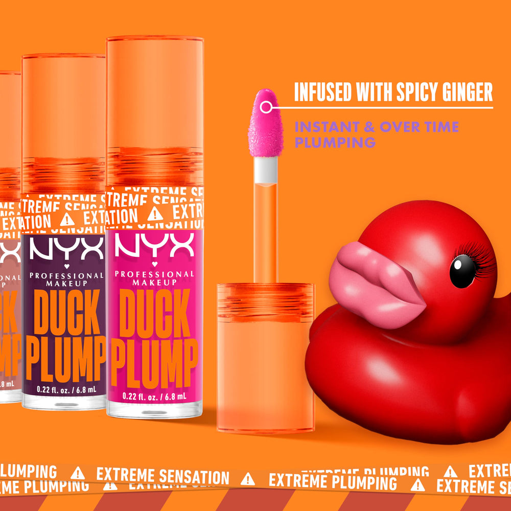 NYX PROFESSIONAL MAKEUP size comparison next to paper showing compact travel-friendly benefit