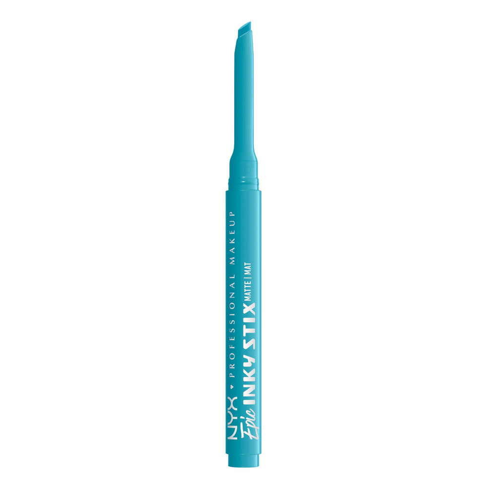 NYX PROFESSIONAL MAKEUP Epic Inky Stix front view showing cap off and ready to apply