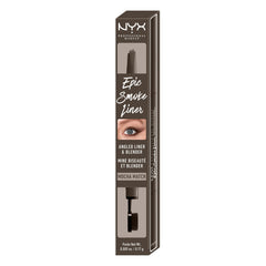 NYX Epic Smoke Liner applied on model evening look for intensified smokiness
