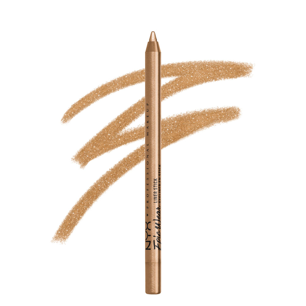 NYX PROFESSIONAL MAKEUP Epic Wear Liner close-up of creamy metallic tip highlighting smooth application benefit
