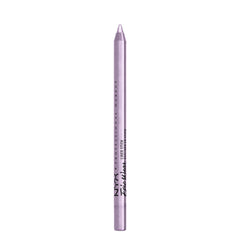 NYX PROFESSIONAL MAKEUP applied winged eyeliner, bold color that enhances eyes