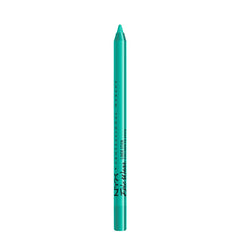 NYX PROFESSIONAL MAKEUP front packaging showing product and Blue Trip color, clear branding benefit