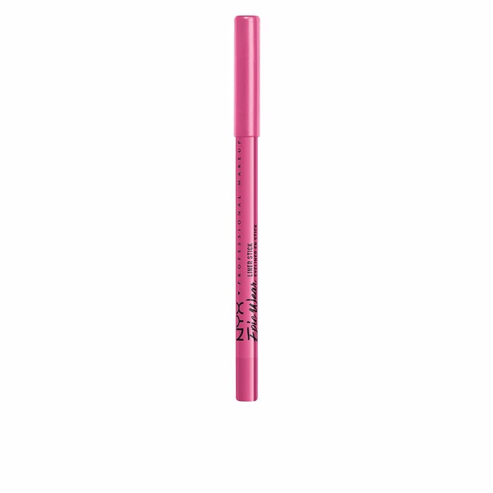 NYX PROFESSIONAL MAKEUP Pink Spirit liner stick front view shows bold color and portability benefit