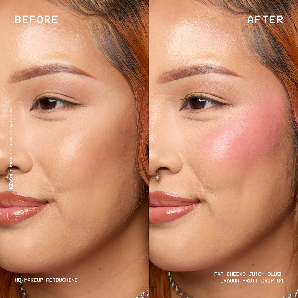 NYX Fat Cheeks applicator detail highlighting wand tip for precise cheek placement