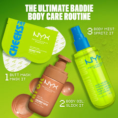 NYX PROFESSIONAL MAKEUP coconut cutie scent still life conveying tropical fragrance
