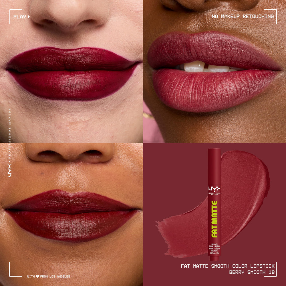 NYX PROFESSIONAL MAKEUP open cap and tip detail demonstrating retractable convenience and mess-free use