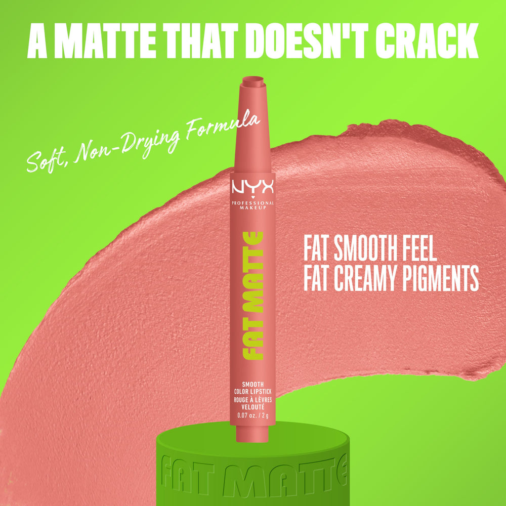 NYX PROFESSIONAL MAKEUP close-up of crayon texture illustrating creamy, smooth application benefit