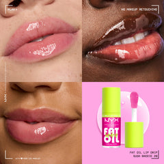 NYX applicator closeup demonstrating fat applicator for even, one-swipe coverage