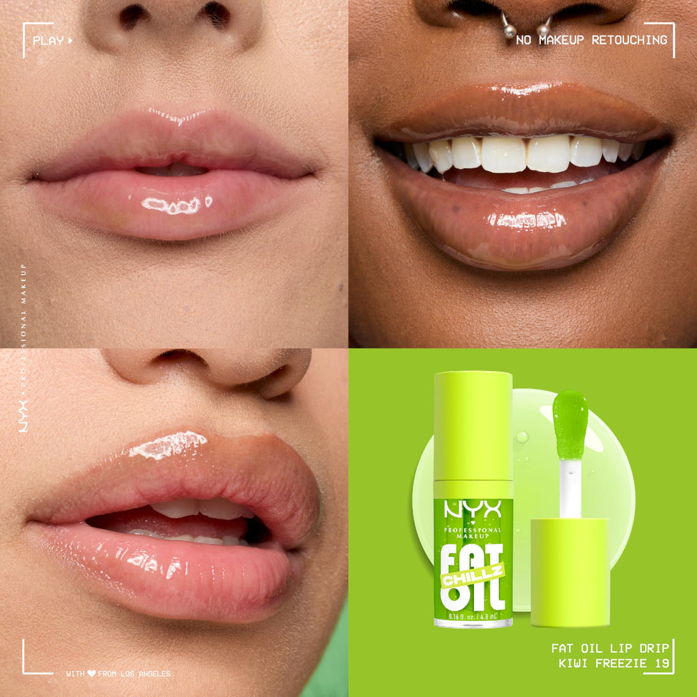 NYX PROFESSIONAL MAKEUP applicator close-up demonstrating broad easy coverage
