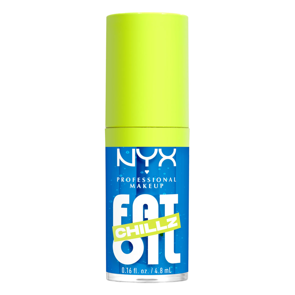 NYX PROFESSIONAL MAKEUP front tube of Polar Peppermint showing glossy finish and brand