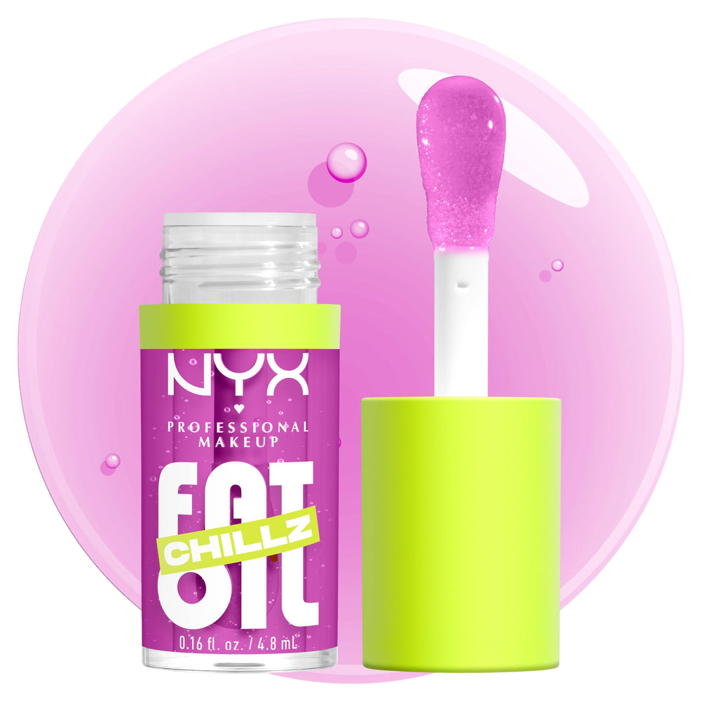 NYX PROFESSIONAL MAKEUP tube front showing Strawberry Slush glossy shade and sleek packaging benefit shine