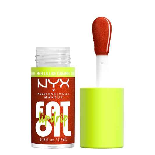 NYX PROFESSIONAL MAKEUP front packaging showing tube and bronze tint, highlights portability