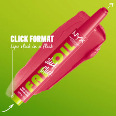 NYX PROFESSIONAL MAKEUP click action in hand, highlights mess-free application
