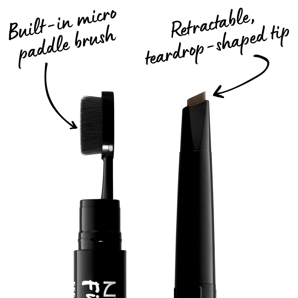 NYX PROFESSIONAL MAKEUP micro paddle brush detail for seamless blending benefit