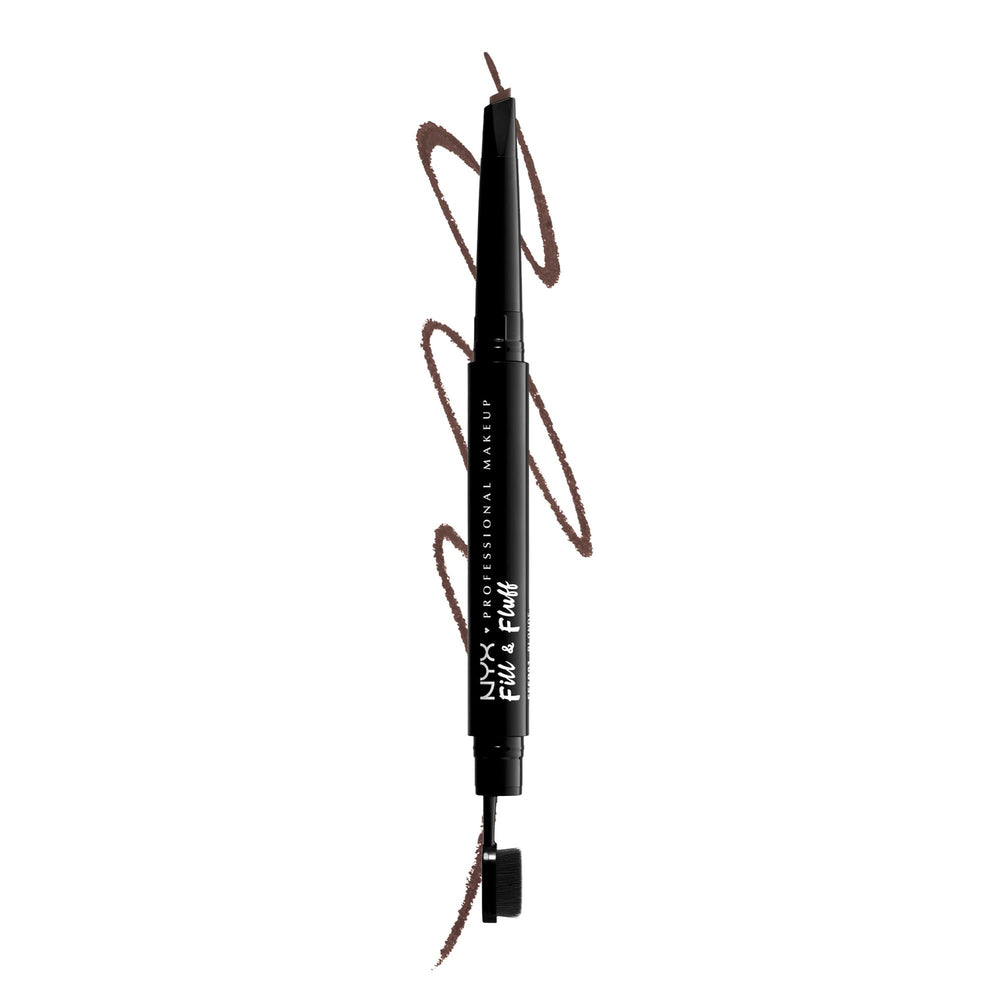 NYX PROFESSIONAL MAKEUP front packaging showing dual-ended pencil and benefits