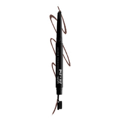 NYX PROFESSIONAL MAKEUP front packaging showing dual-ended pencil and benefits